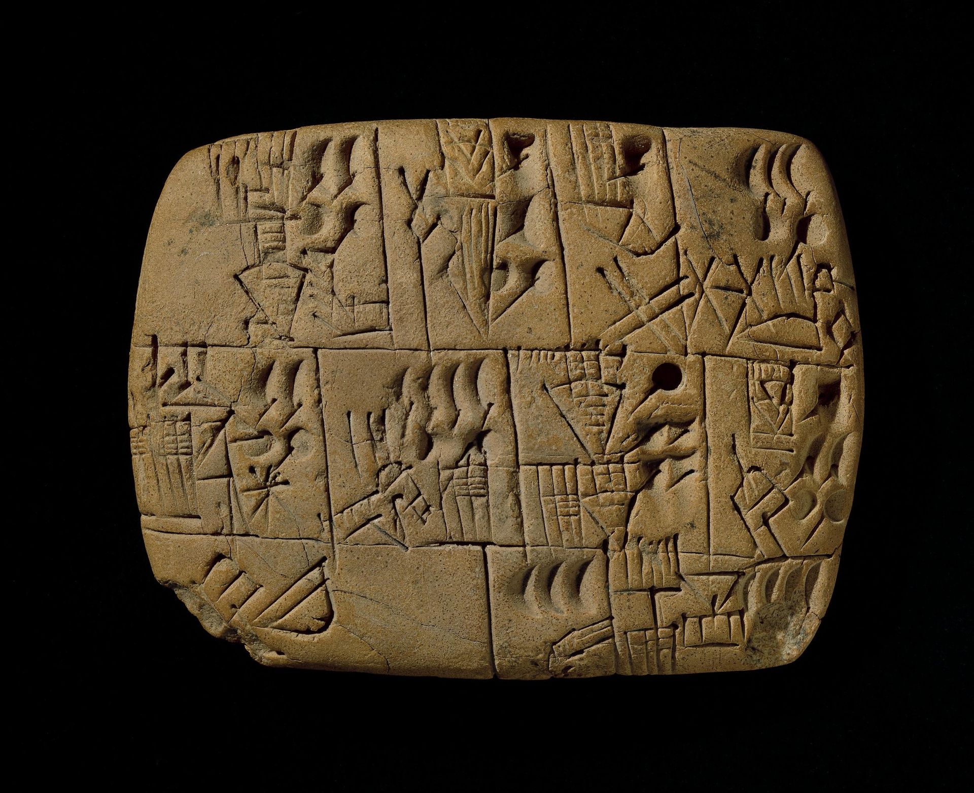 Mesapotemian clay tablet